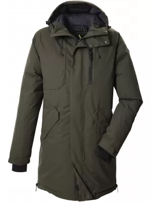 Férfi parka KILLTEC GW 65 ZÖLD