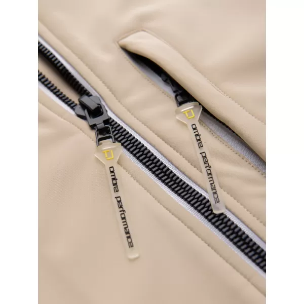  Férfi softshell kabát OMBRE OM-JANP-0292 HOMOK 