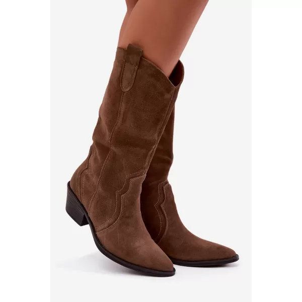  Női csizma BOTO 5312 KHAKI 
