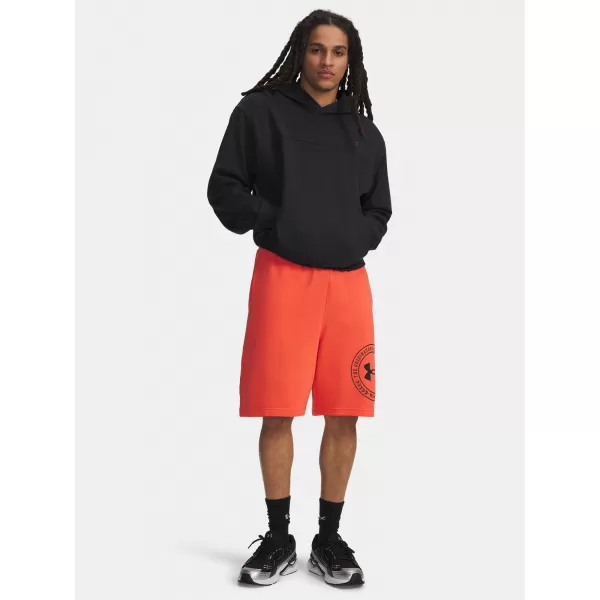  Férfi rövidnadrág UNDER ARMOUR RIVAL LW GRAPHIC SHORTS 6014689-690 PIROS 