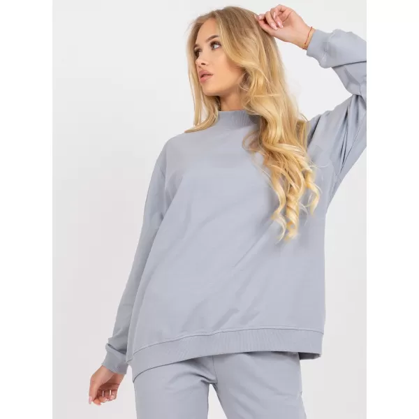  Női pulóver BASIC FEEL GOOD AP-BL-A-R001 SZÜRKE 