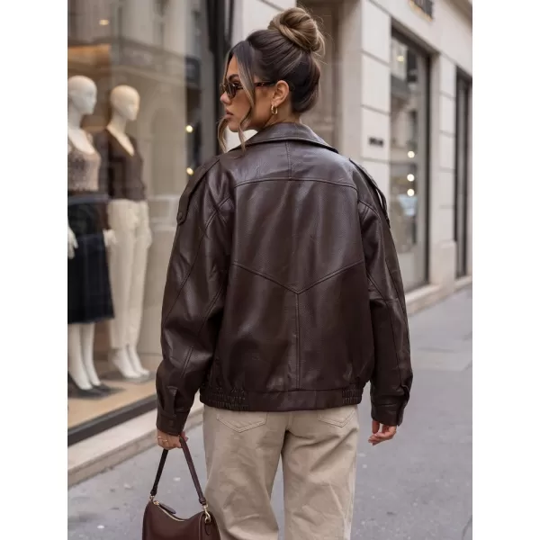  Női kabát DSTREET TY5961 BARNA 