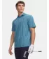 Férfi póló UNDER ARMOUR UA DRIVE CHILL PRINTED POLO 6009724-466 KÉK
