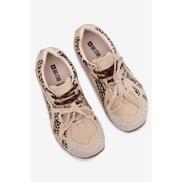  Női tornacipő BIG STAR SHOES TT274549 BÉZS 