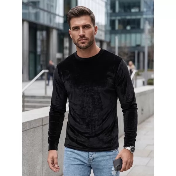 Férfi pulóver DSTREET BX5534 FEKETE 