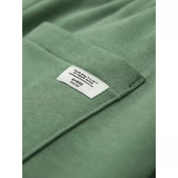  Férfi melegítőnadrág OMBRE OM-PABS-0304 ZÖLD 