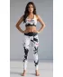 Női prémium hosszú funkcionális leggings (új méretek) ALTISPORT VOJ/ALW036LEG05 ABSZTRAKCIÓ