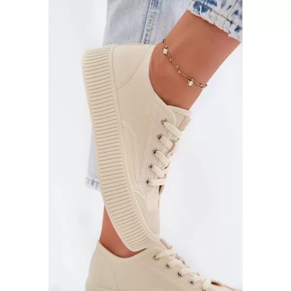  Női tornacipő BIG STAR SHOES TT274271 BÉZS 