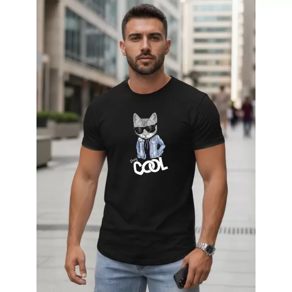  Férfi póló DSTREET NX5018R-BK FEKETE 
