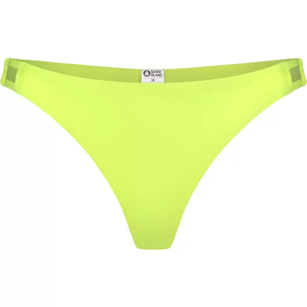  Női bikini alsó NORDBLANC TWINKLE NBSSS8242 ÉLÉNK SÁRGA 