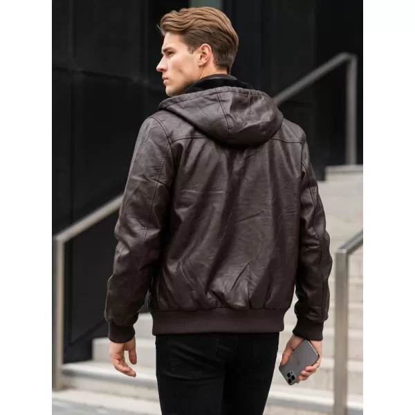  Férfi dzseki DSTREET TX5137 BARNA 