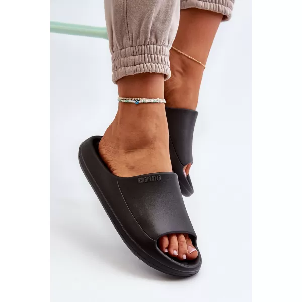  Női papucs BIG STAR SHOES NN274A042 FEKETE 