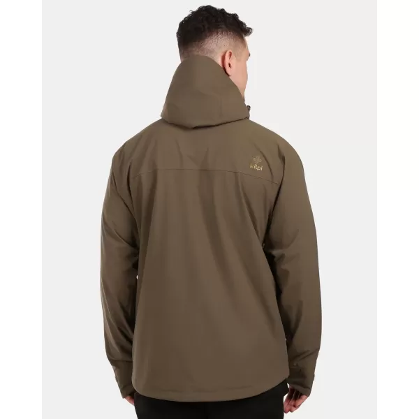  Hardshell férfi kabát KILPI MONTANA-M 1M0102KI KHAKI 