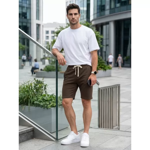  Férfi rövidnadrág DSTREET SX2628 BARNA 