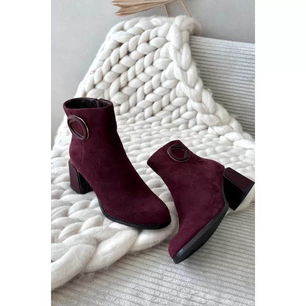  Női bokacsizma ARTIKER 57C0016 BORDO 