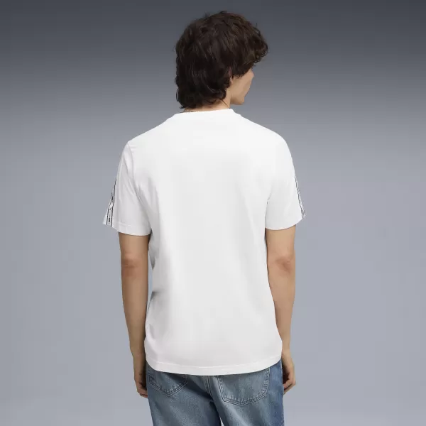  Férfi póló PUMA ESS TAPE TEE 69169302 PUMA FEHÉR 