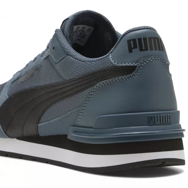  Csizma PUMA ST RUNNER V4 MESH 39966619 EVENING BLUE/ ESTE KÉK/PUMA FEKETE/PUMA FEHÉR 