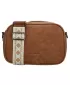 Kézitáska BEAGLES Malaga W00613 Brown BARNA