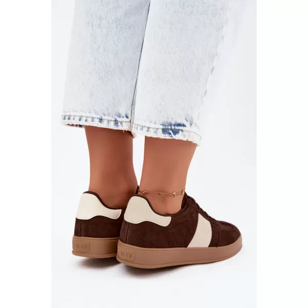  Női tornacipő BIG STAR SHOES UU274008 BARNA/BÉZS 
