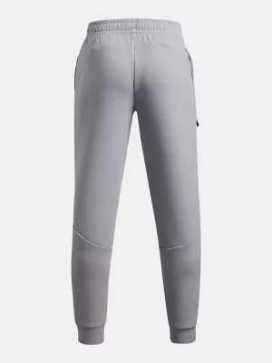 Fiúk melegítőnadrágja UNDER ARMOUR UA B UNSTOPPABLE FLC JOGGER 1386689-012 SZÜRKE