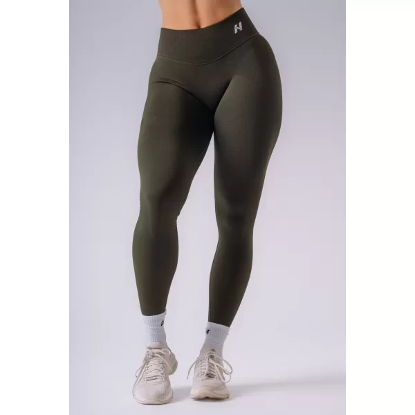  Női leggings NEBBIA POWER 888 SÖTÉTZÖLD 