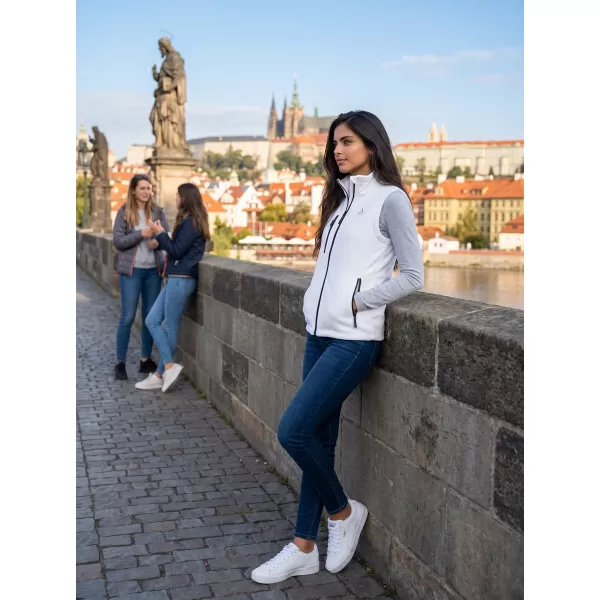  Női gyapjú mellény ALTISPORT ALW002525 FEHÉR 