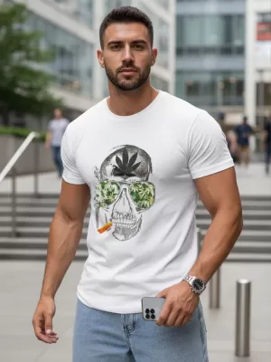 Férfi póló DSTREET RX4922 FEHÉR