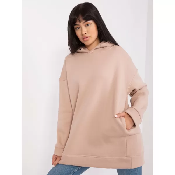  Női pulóver BASIC FEEL GOOD RV-BL-8042.00P SÖTÉT BÉZS 