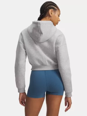 Női pulóver UNDER ARMOUR ICON FLEECE NOV FZ 6010978-011 SZÜRKE