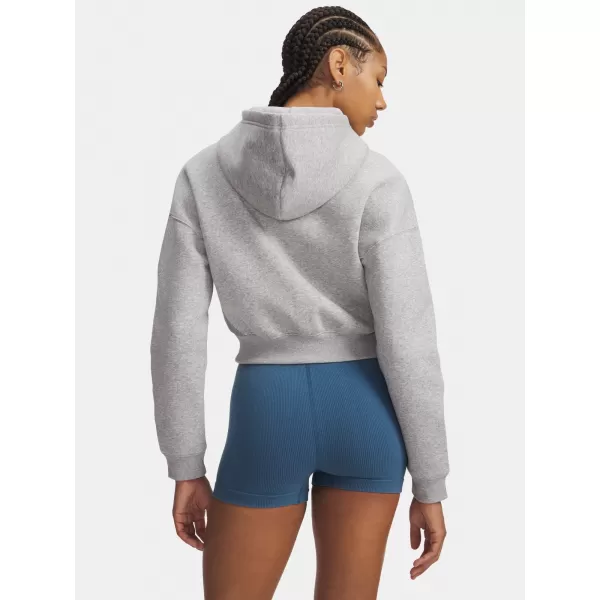  Női pulóver UNDER ARMOUR ICON FLEECE NOV FZ 6010978-011 SZÜRKE 