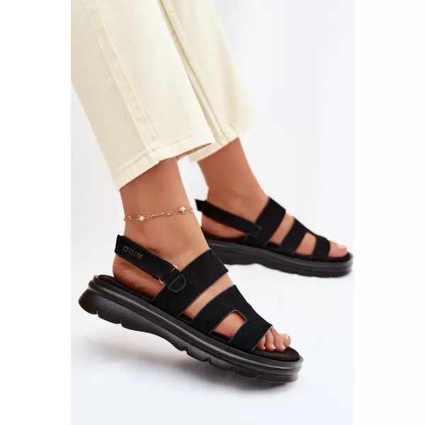  Női szandál BIG STAR SHOES TT274484 FEKETE 