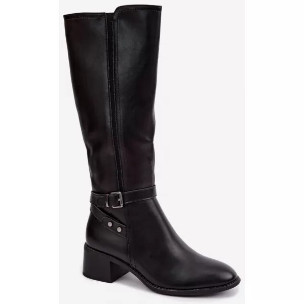  Női csizma SERGIO LEONE KZ-07 FEKETE 