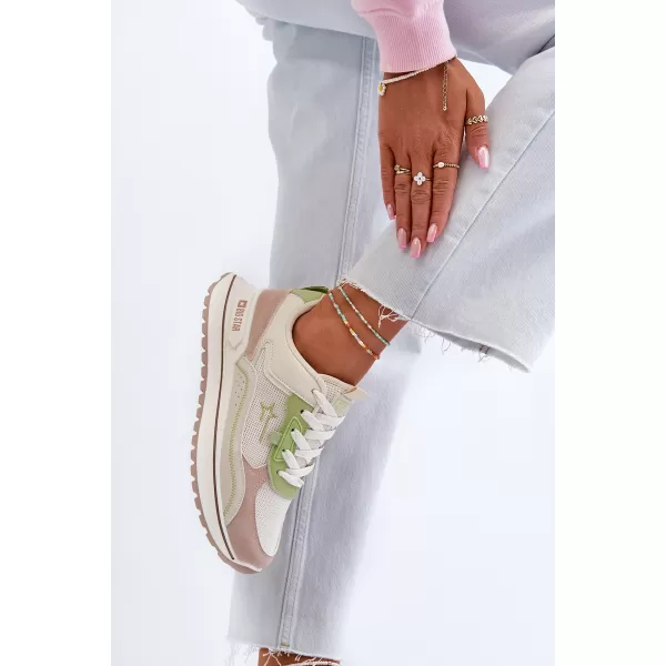  Női tornacipő BIG STAR SHOES NN274A091 BÉZS 