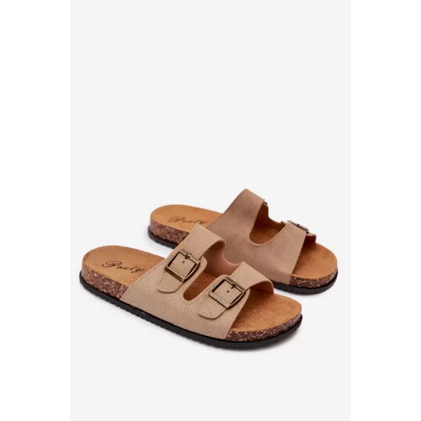  Férfi papucs BOTO 56302-11 KHAKI 