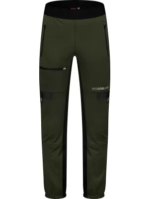 Férfi vízálló multisport nadrág NORDBLANC RIDGEWALK NBSPM8325 SÖTÉTZÖLD