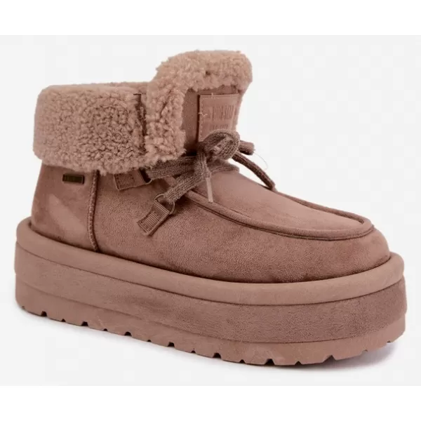  Női hóemberek BIG STAR SHOES UU274215 BÉZS 