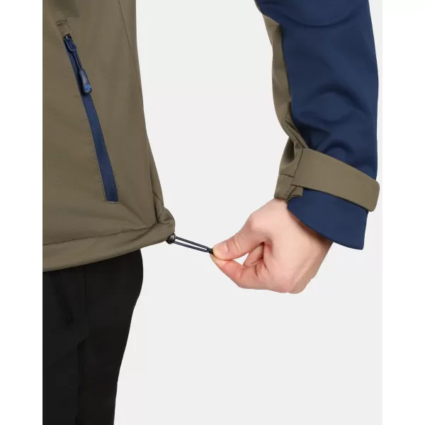  Férfi softshell kabát KILPI ONTAVIO-M 1M0112KI KHAKI 