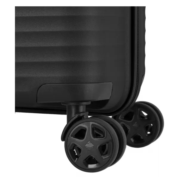  Bőrönd TRAVELITE AIR STRIPE 4W S EXP FEKETE 