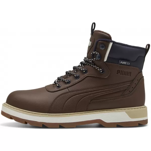  Csizma PUMA DESIERTO V3 PURETEX 39392805 GESZTENYEBARNA/GESZTENYEBARNA/ÚJ SÖTÉTKÉK 