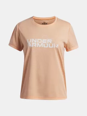 Lányos póló UNDER ARMOUR TECH TWIST WDMK LOGO SS 6007134-870 NARANCS