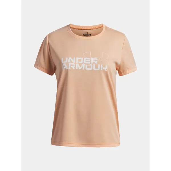  Lányos póló UNDER ARMOUR TECH TWIST WDMK LOGO SS 6007134-870 NARANCS 