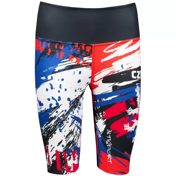  Női prémium funkcionális leggings térd felett (új méretek) ALTISPORT VOJ/ALW036LEG06 CSEH 