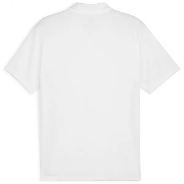  Férfi póló gallérral PUMA TEAMGOAL POLO 658771-04 PUMA FEHÉR/FEKETE/TOLLSZÜRKE 