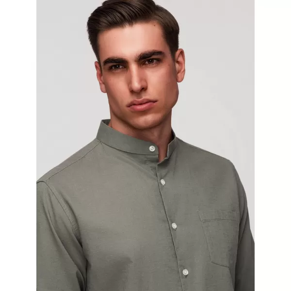  Férfi ing OMBRE K704 KHAKI 