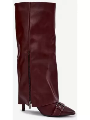 Női csizma BOTO 9386 WINE RED BORVÖRÖS