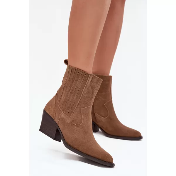  Női cowboy csizma BOTO NC1339K/6350 TEVE 