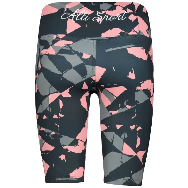  Női prémium térdig érő leggings (új méretek) ALTISPORT VOJ/ALW080LEG06 FEKETE-LAZAC 