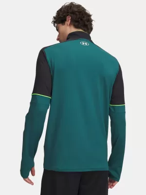 Férfi pulóver UNDER ARMOUR M CHALLENGER TRAINING QZ 6004043-338 ZÖLD