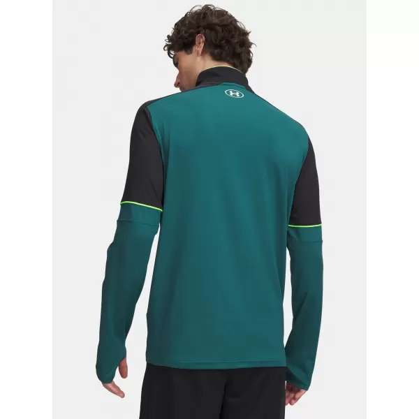  Férfi pulóver UNDER ARMOUR M CHALLENGER TRAINING QZ 6004043-338 ZÖLD 