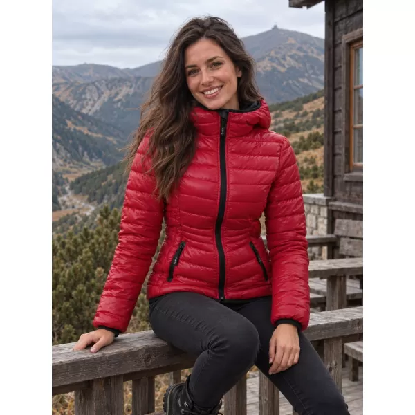  Női kabát MALFINI EVEREST 551 PIROS KÉPLET 